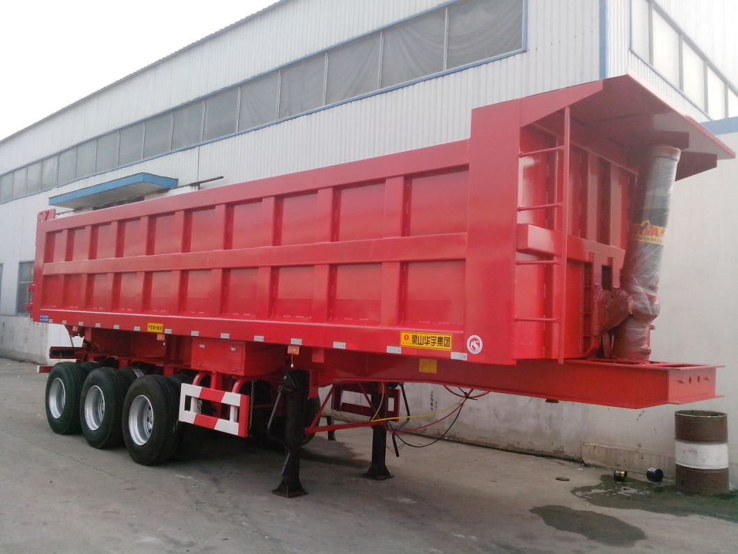 Heavy Duty Dump Truck Semi Trailer for HOWO Sinotruk