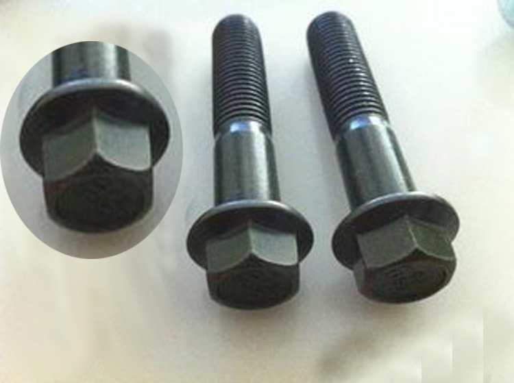 Non-Standard Flange Bolt (Black Zinc)