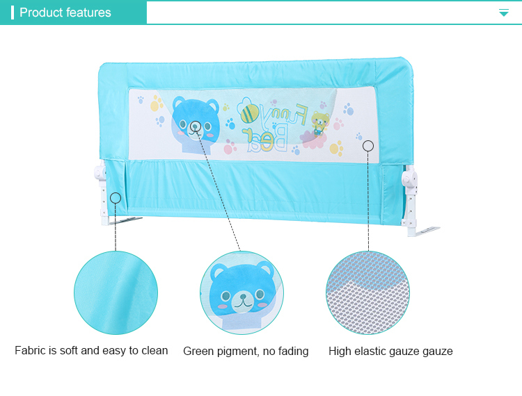 Portable Easy Folding Safety Baby Bed Fence