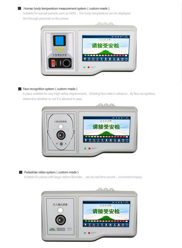 IP65 Waterproof Oval Security Walkthrough Metal Detector Gate Archway Portable Metal Detector for Outdoor