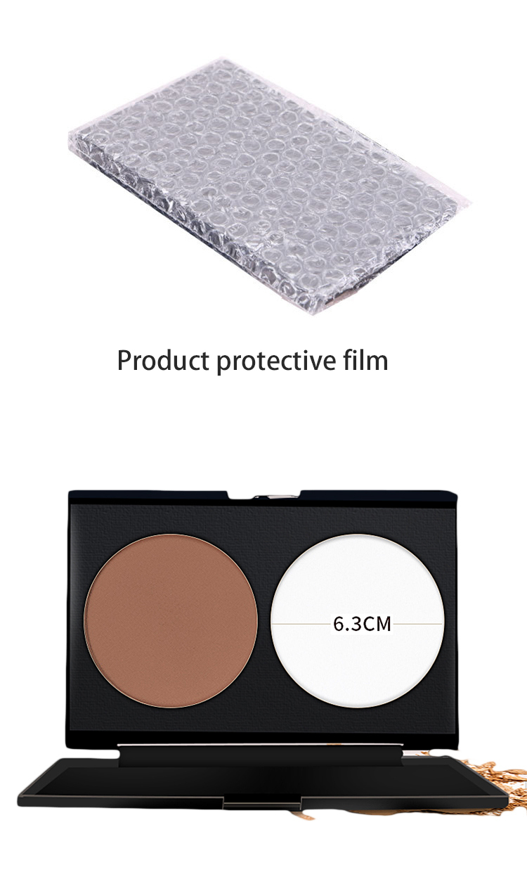 Maquiagem Importada Atacado Pigment Contour Palette Powder 3 Colors Conclear Highlighter Makeup Waterproof