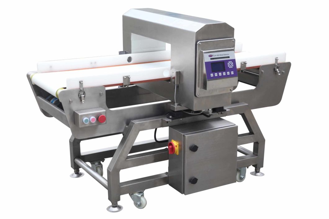 Food Grade Metal Detector Machine with Rejection System