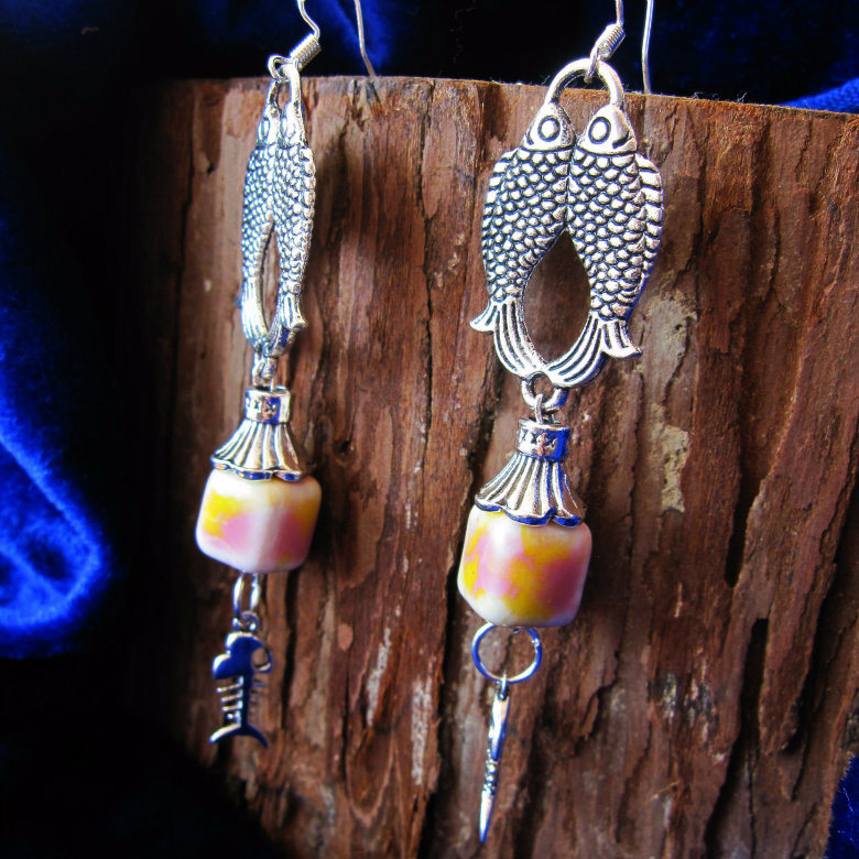 Antique Eardrop Exoticism Popular Factory Directly Alloy Stone Bead Earrings