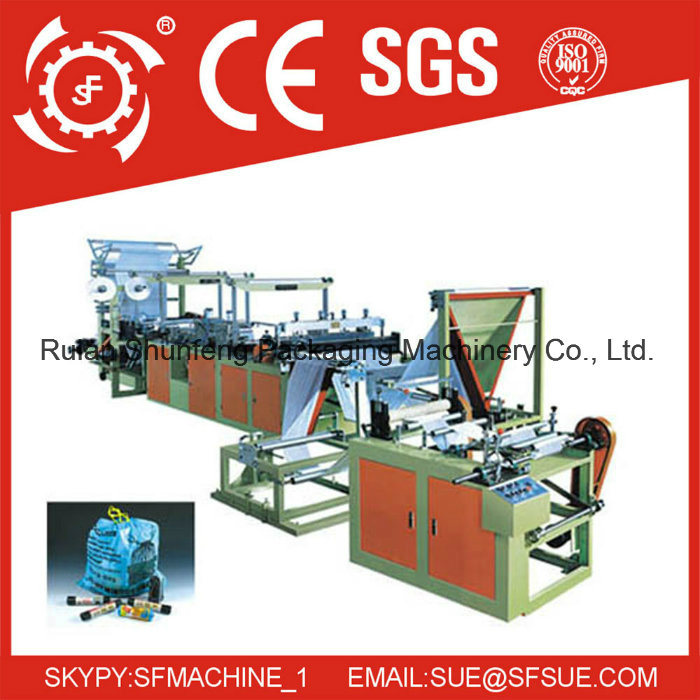 Plastic Garbage Bag Making Machine PE PP PVC OPP BOPP Garment (SF600-1200)