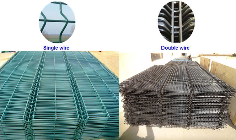 2 Inch by 4 Inch PVC Coated Welded Mesh Fence
