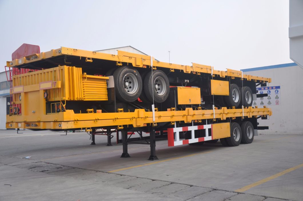 12.5m Cargo/Container Transport Utility Stake Truck Semi Trailer with Container Lock