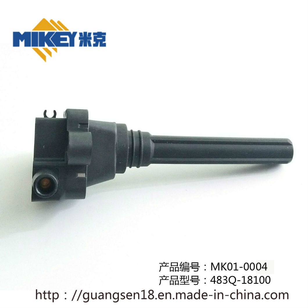 Ignition Coil. Seamaster Prima 483q/1.8, Prima 1.8, 1.6. Product Model: 483q-18100.