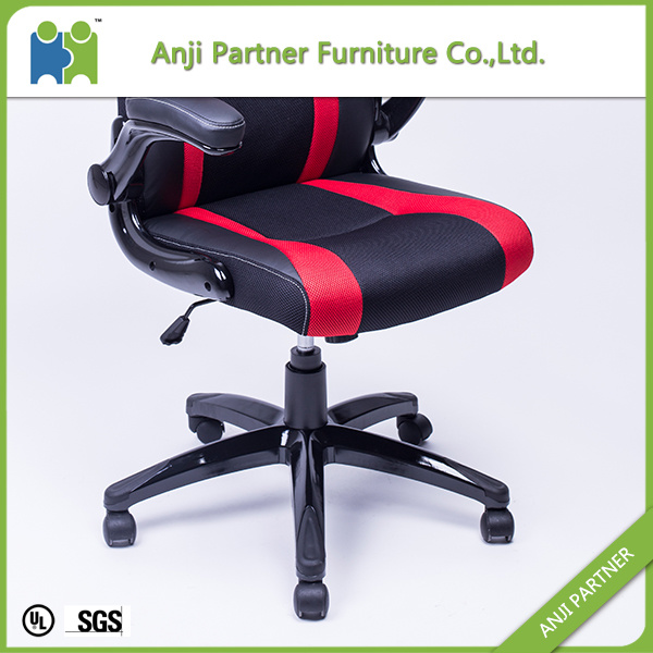 (MURIEL) Cheap Computer Red Black PU Leather Swivel Gaming Racing Chair