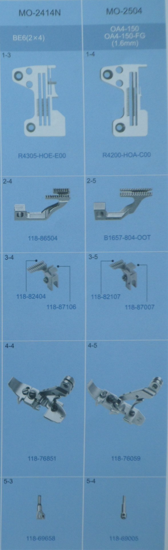 High Speed Hook Sewing Machine Parts