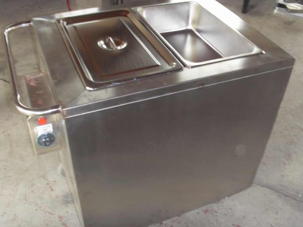 Thr-FC005 Hospital Stainless Steel Dinner Warmer Trolley