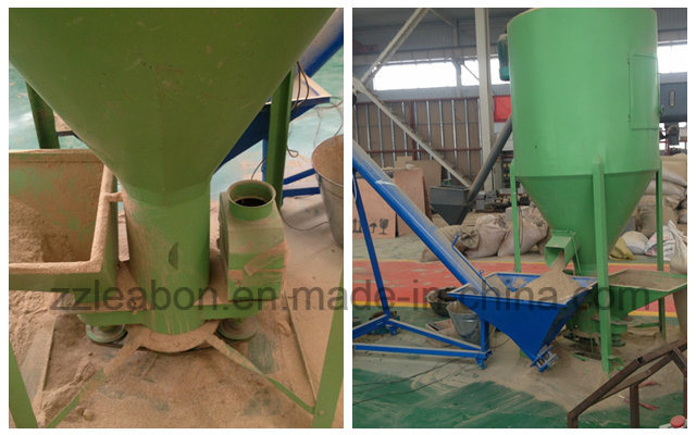 Vertical Animal Poultry Feed Mixer Grinder Machine for Sale
