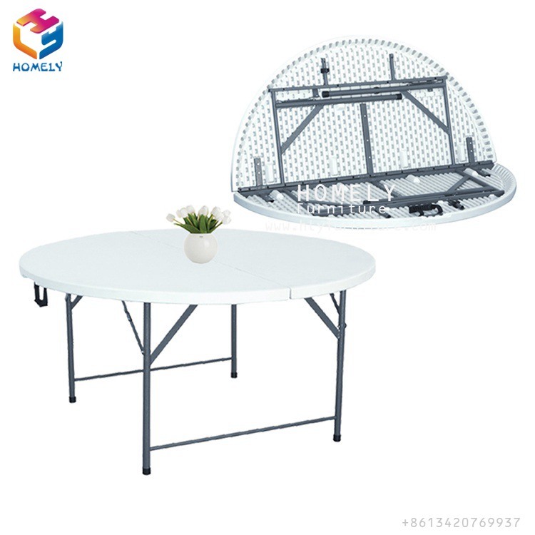 Folding Plastic Table for Banquet/Hotel/Restaurant/Wedding/Beach/Outdoor/Beach