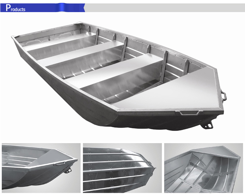 13FT V Head Flat Bottom a Type Aluminium Boat