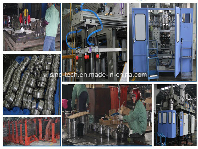 China Plastic Bottle Blowing Molding Machine / HDPE Plastic Bottle Making Machine
