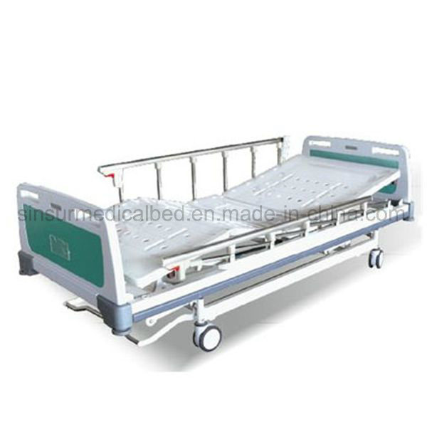 Super Low Hospital Furniture Adjustable Patient Nursing Home Care Bed