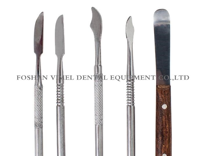 Dental Lab Stainless Steel Kit Wax Carving Tool Set Instrument