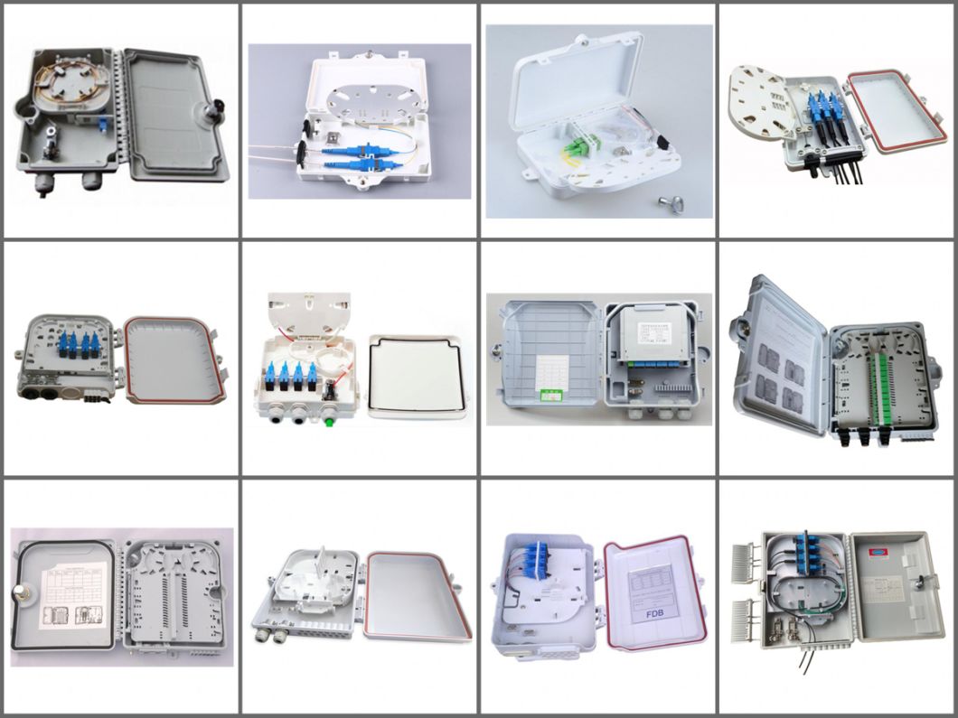 FTTX FTTH Wall Pole Mounted Fiber Optic Distribution Box Access Network Enclosure Indoor/Outdoor Application