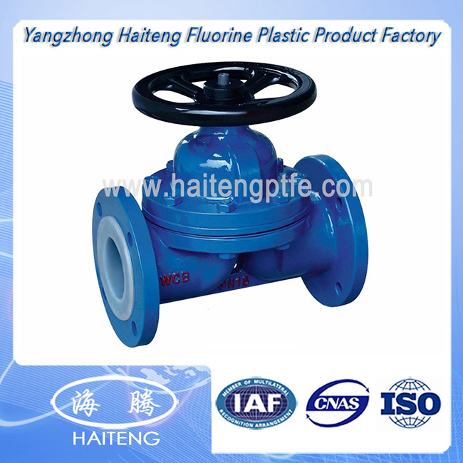 Teflon PTFE PFA FEP Lined Ball Valve for Chemical Industry