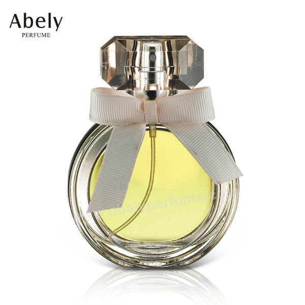 60ml Hot Sale Polishing Glass Perfume Bottle with Leather/Surlyn/Plastic Cap