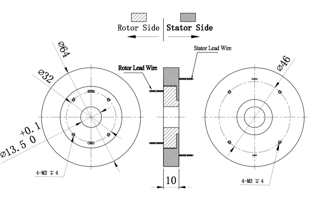 Through Hole Slip Ring Manufacturer, Delivery in 3 Days