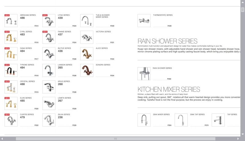 Abel Series Bath-Shower Water Faucet (DH09)