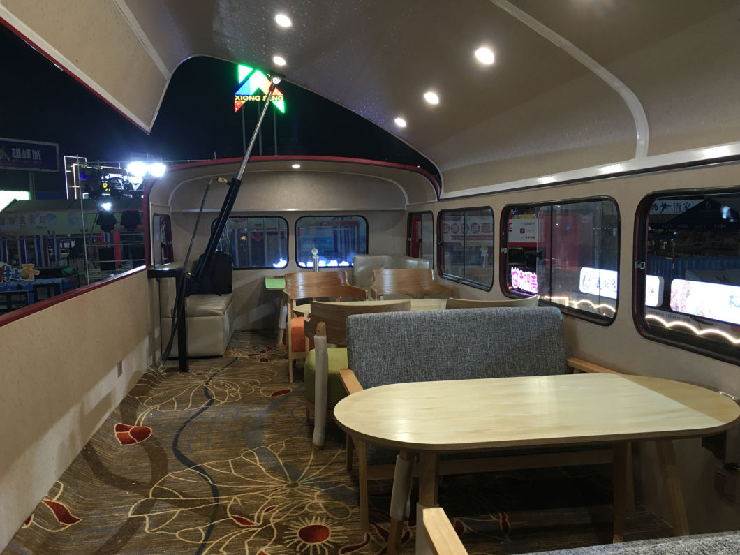 2018 New Designed Double Decker Bus in Jekeen
