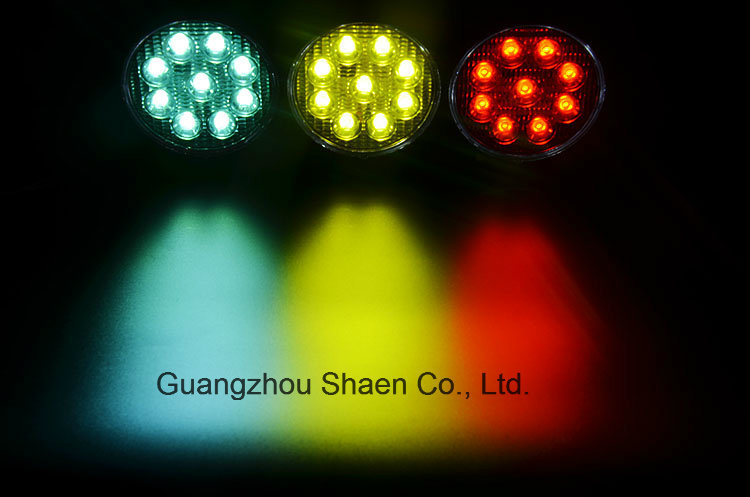 3color Cover Round Epistar LED Truck Working Light