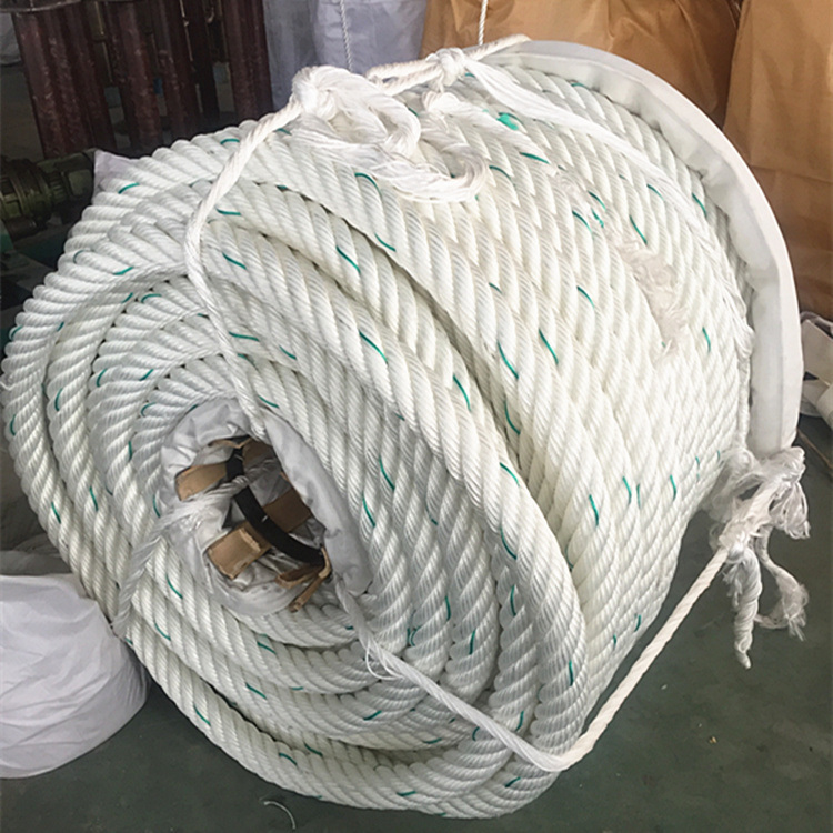 China Factory 58mm 6 Strand Nylon Composite Rope Atlas Rope