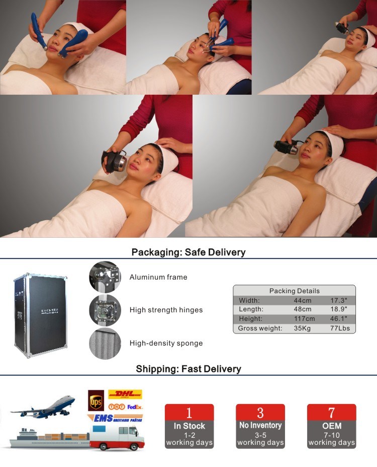 Ultrasonic Beauty Machine for Body Lifting and Face Toning