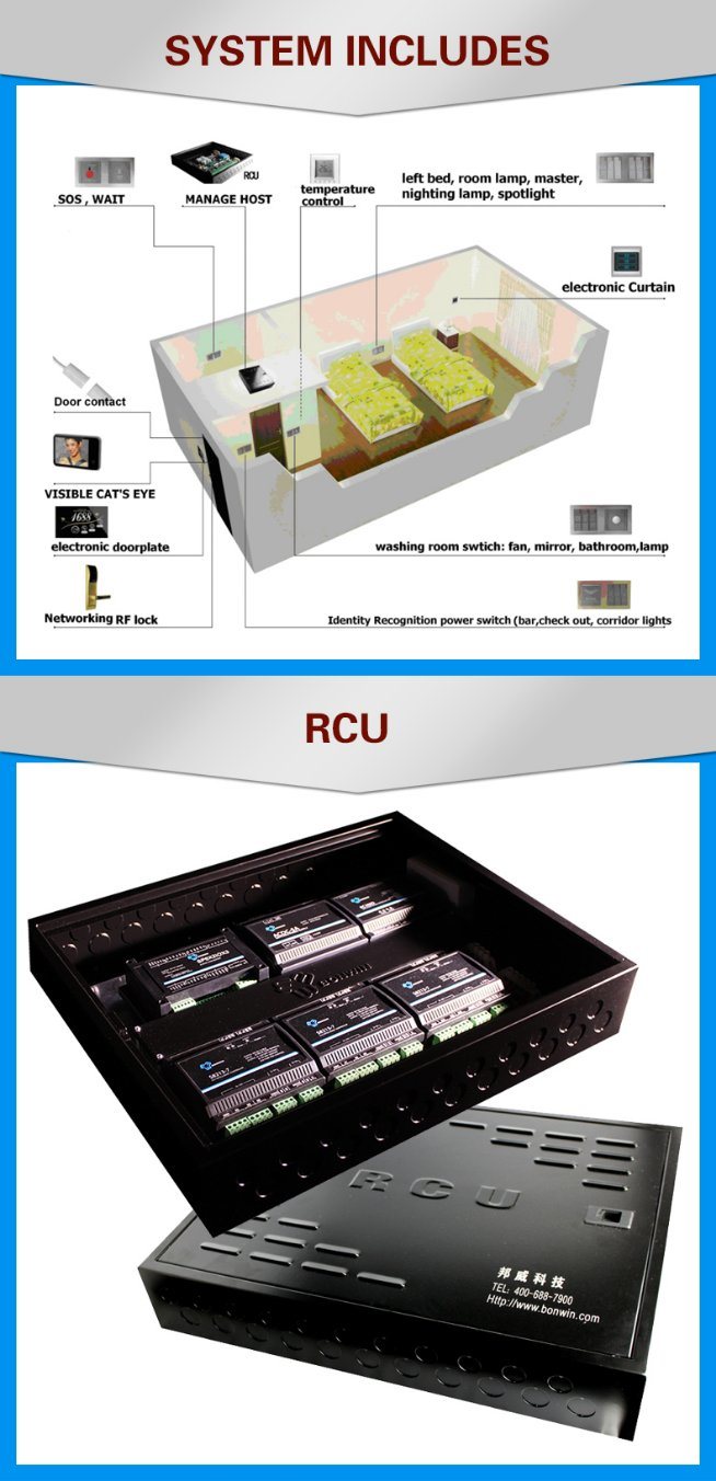 Hotel Light Control Management System with Electronic Switch