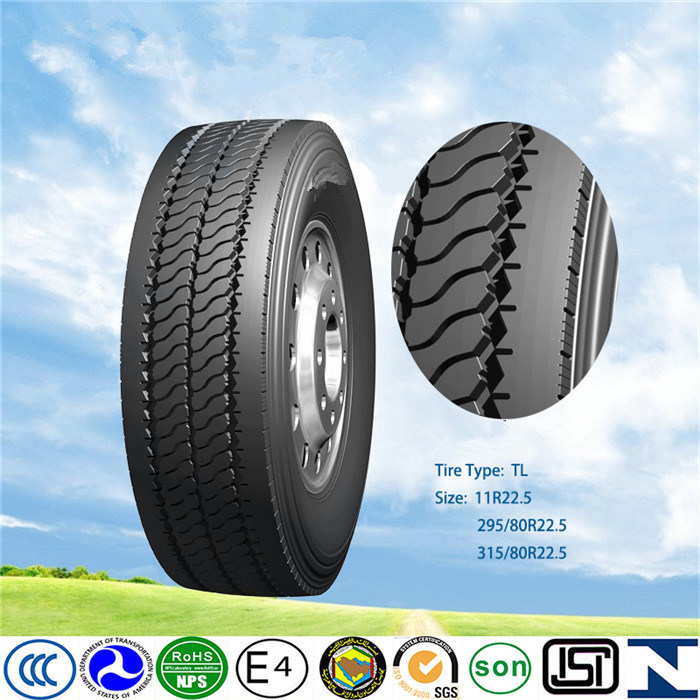 China TBR Tire, 315/80r22.5 He836 Radial Tire, Truck Tire
