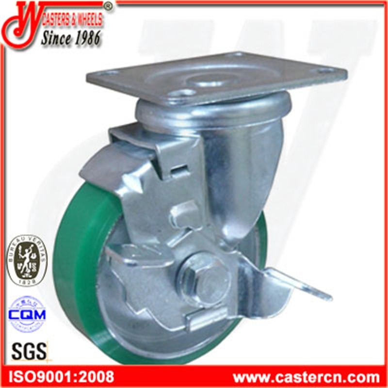 Japan Style Steel Core PU Swivel Caster Wheel