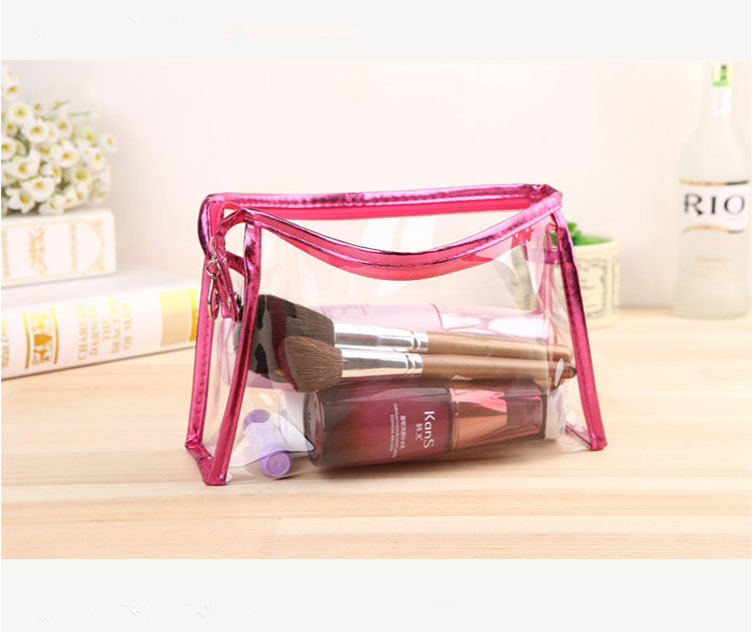 Fashion Polular Wholesale Price Custom Promotional Lady PVC Cosmetic Bag