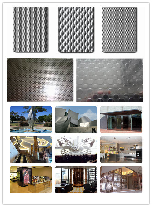 Verified Supplier Export to Dubai UAE Color Mirror Etched Finish Decorative Stainless Steel Sheet