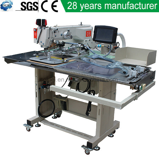 Automatic Pocket Attaching Sewing Machine