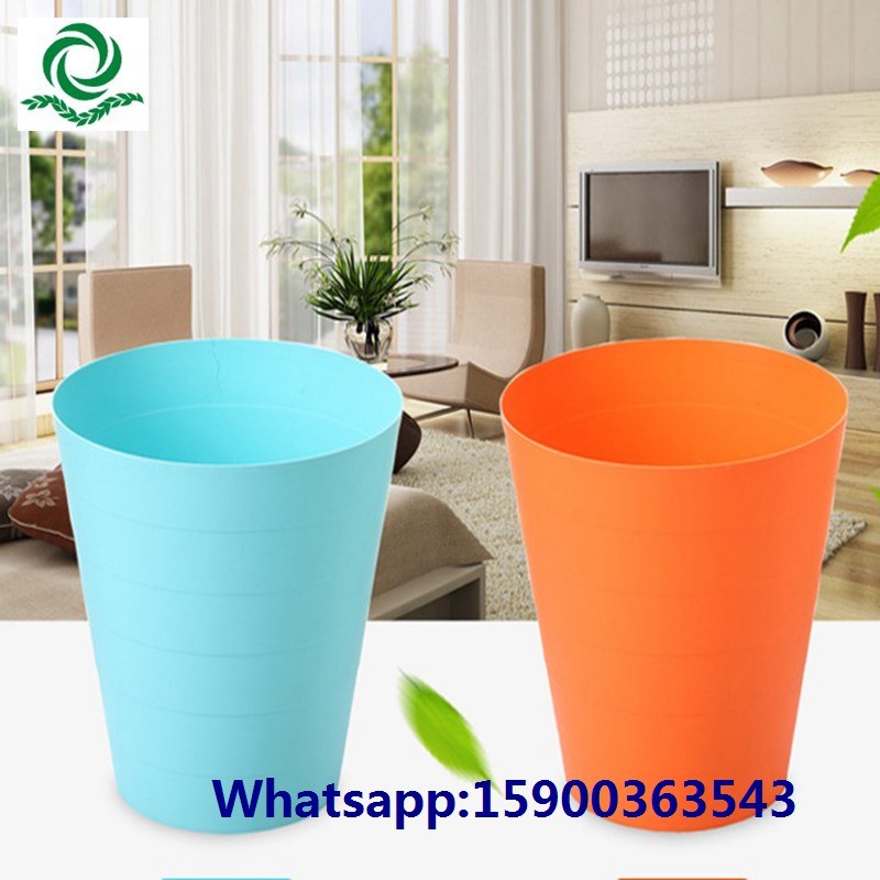 Kitchen Round Household Open Top Plastic Wastebin