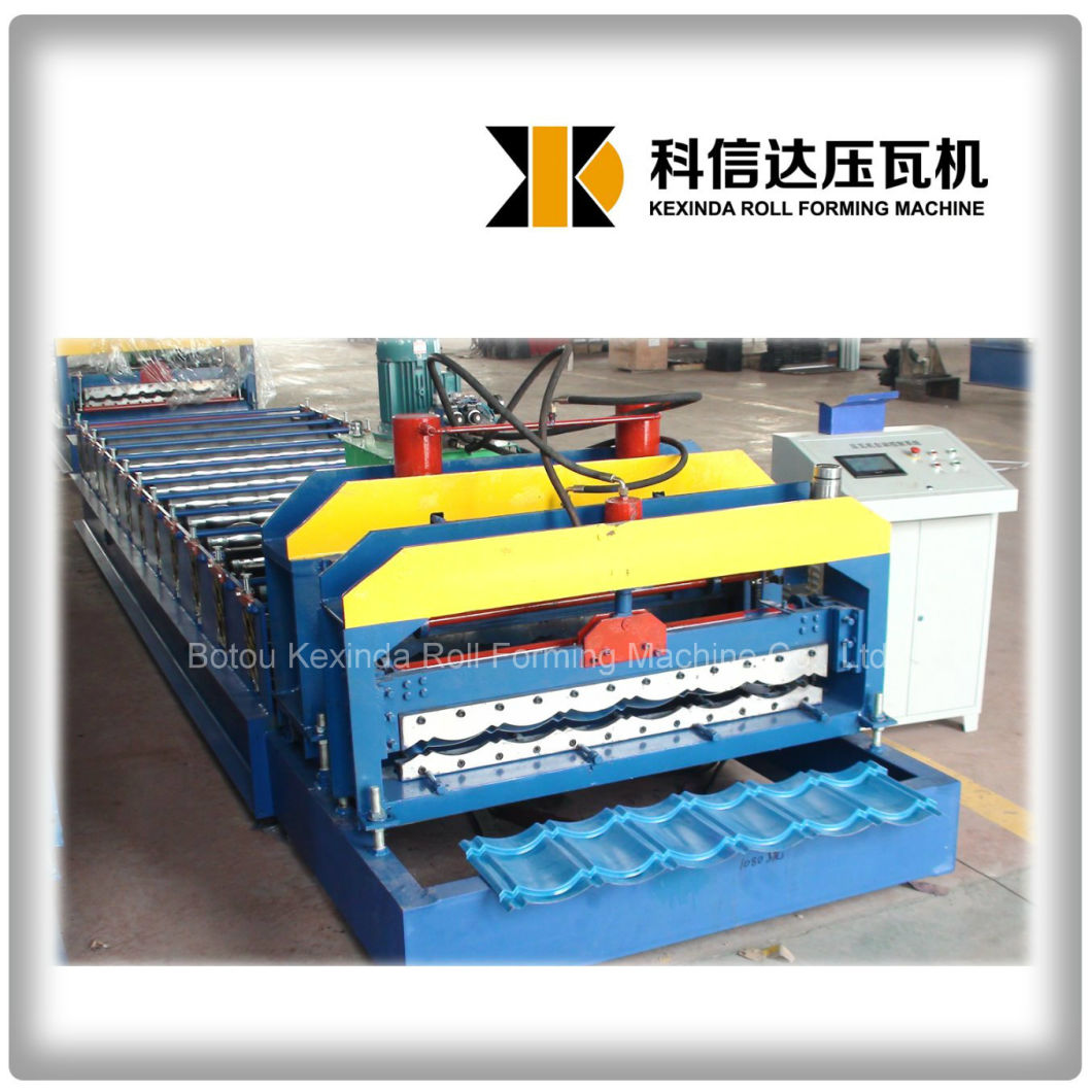 Kxd-1080 Glazed Color Roof Tile Forming Machine Glazed Roof Sheeting Machine