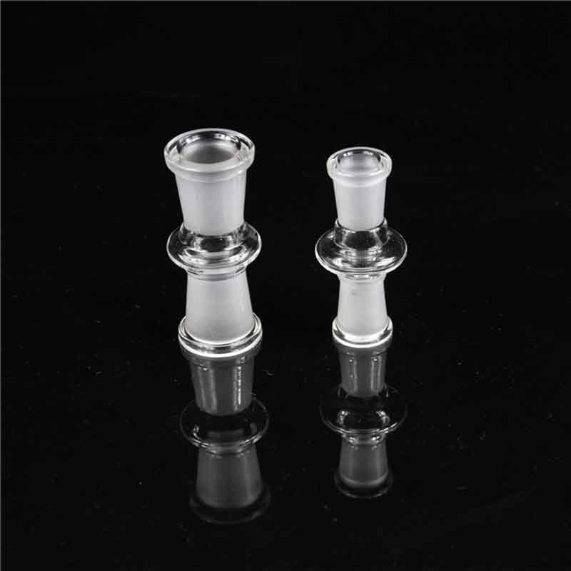 Smoking Accessories Glass Water Pipe Female to Female Glass Adapter