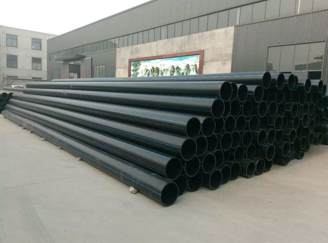 Black Color HDPE Pipe for Building Project