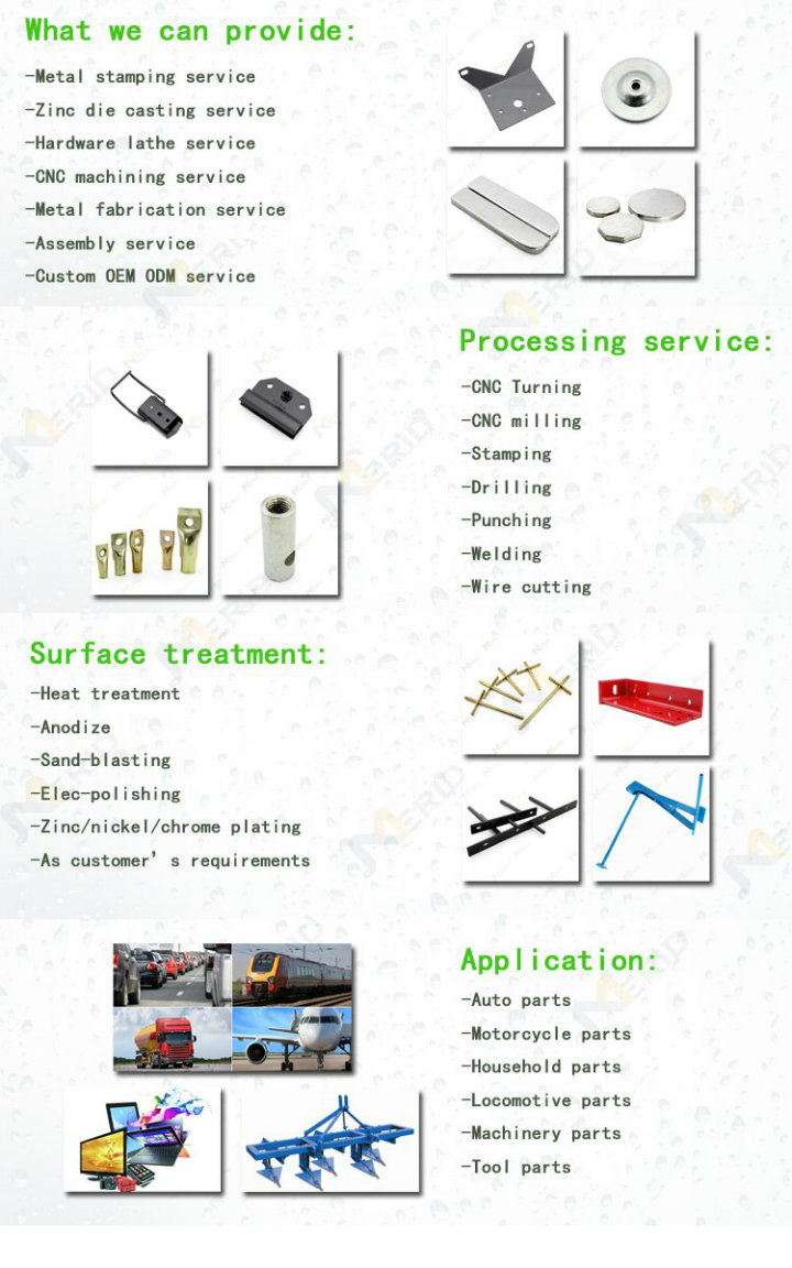 Customized Metal Precision Stamping Parts for Agriculture&Farming