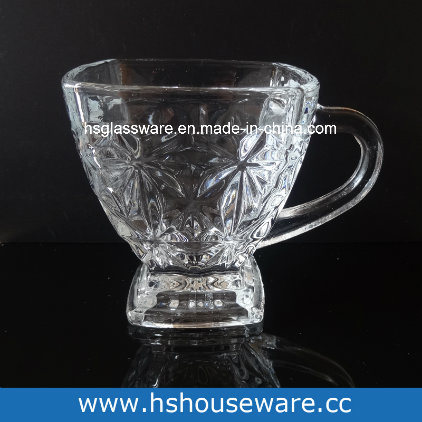 Square Clear Glass Coffee Mugs Coffee Cups