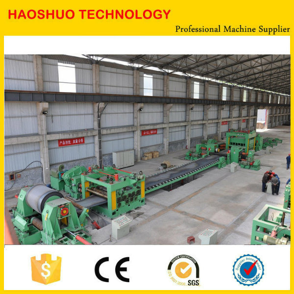 Steel Coil Straightening and Leveling Cut to Length Line