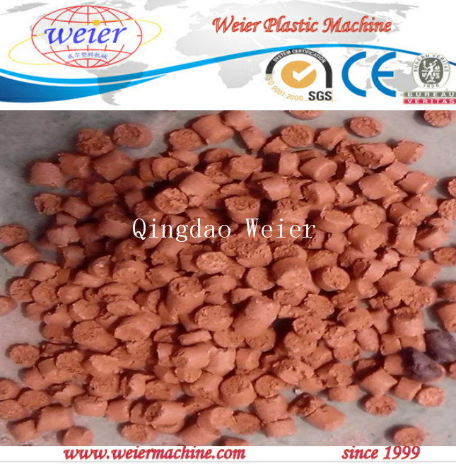 WPC PVC Twin Screw Extruder Machine / WPC PVC Pelletizing Line