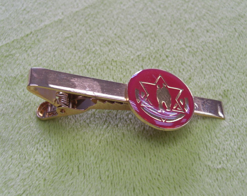 Brass Stamping Soft Enamel Logo Tie Bar