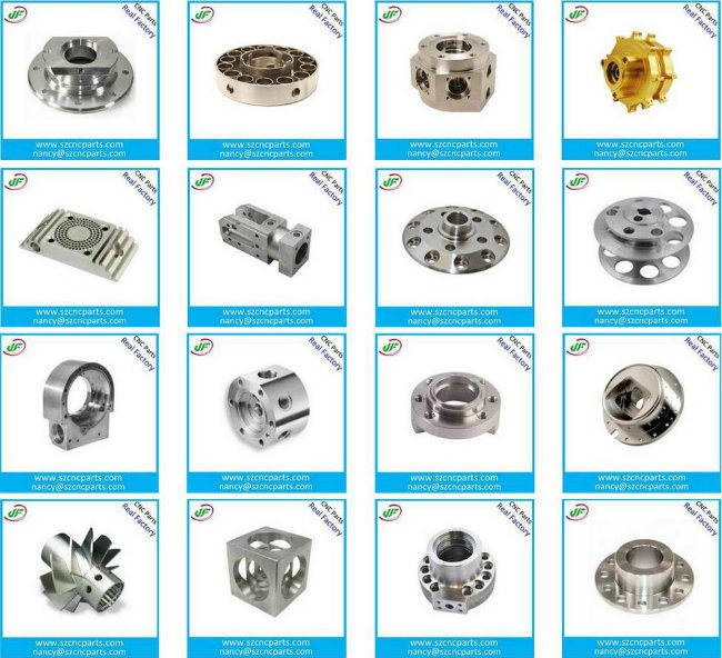 CNC Machinery Parts, Auto Parts, Spare Parts for Aerospace, Robotics