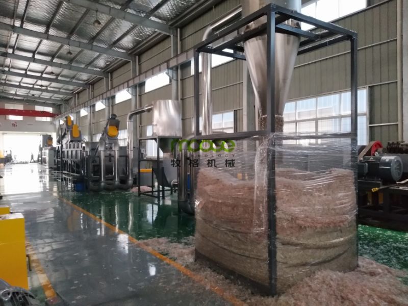 plastic grinding washing machine for waste farm film and bags