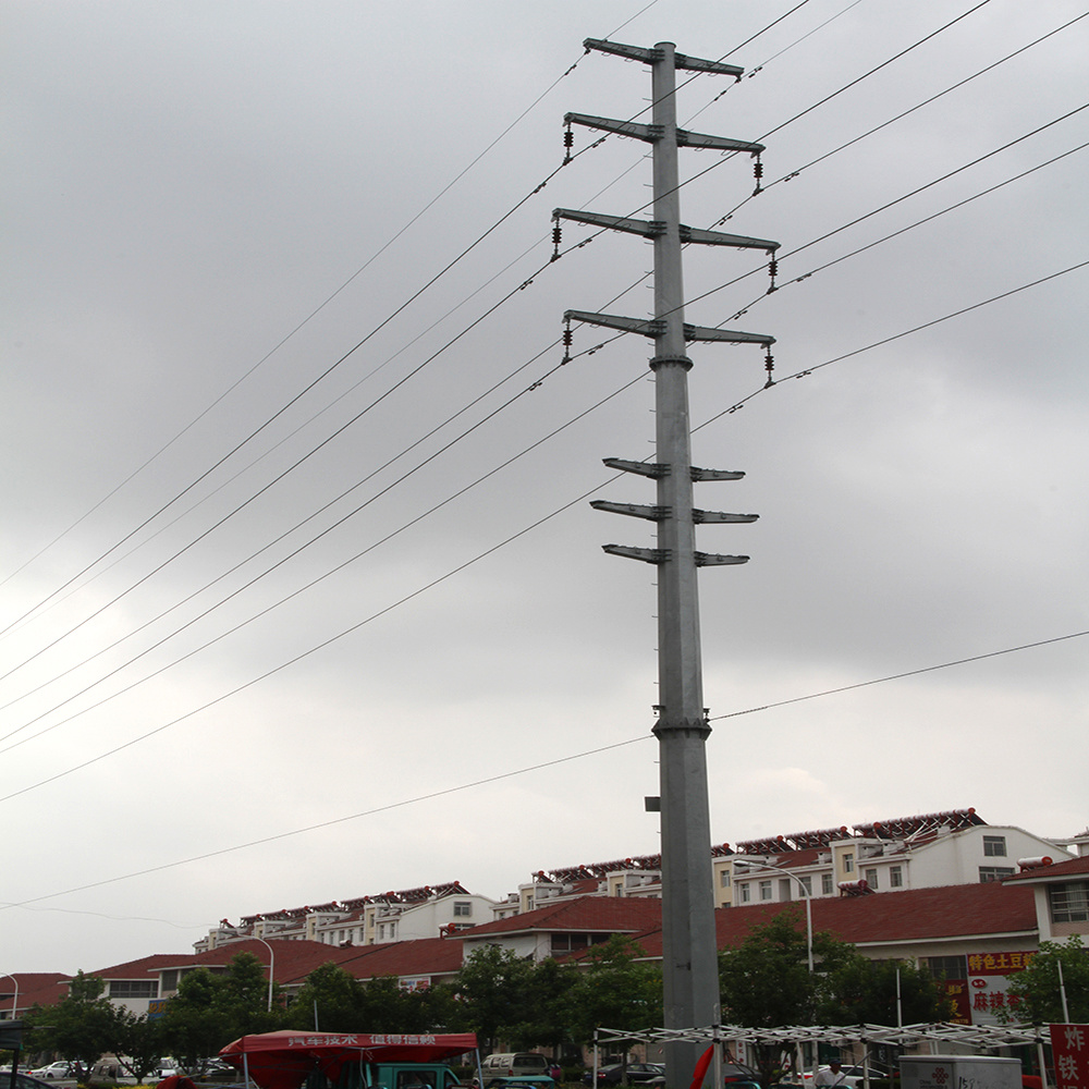 High Grade Tubular Steel Power Transmission Pole