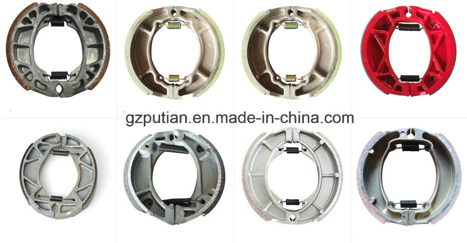 En125 Motorcycle Spare Part Motorcycle Front Brake Shoe