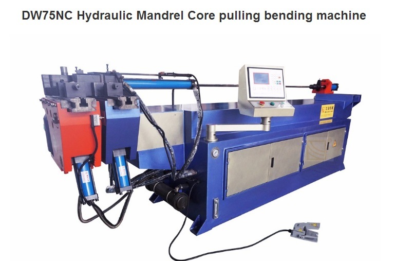Dw75nc Hydraulic Mandrel Core Pulling Bending Machine