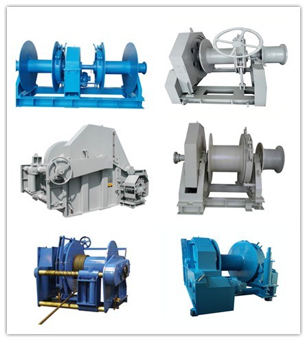 30t Marine/Construction Anchor Hydraulic Winch